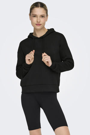 sporthoodie ONPLOUNGE  zwart