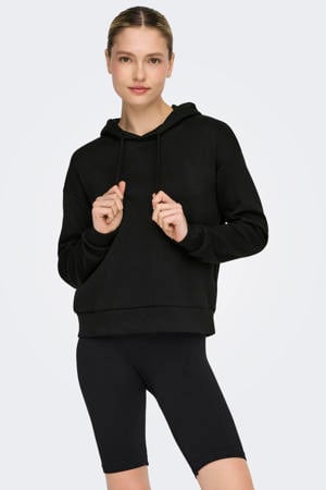 sporthoodie ONPLOUNGE zwart