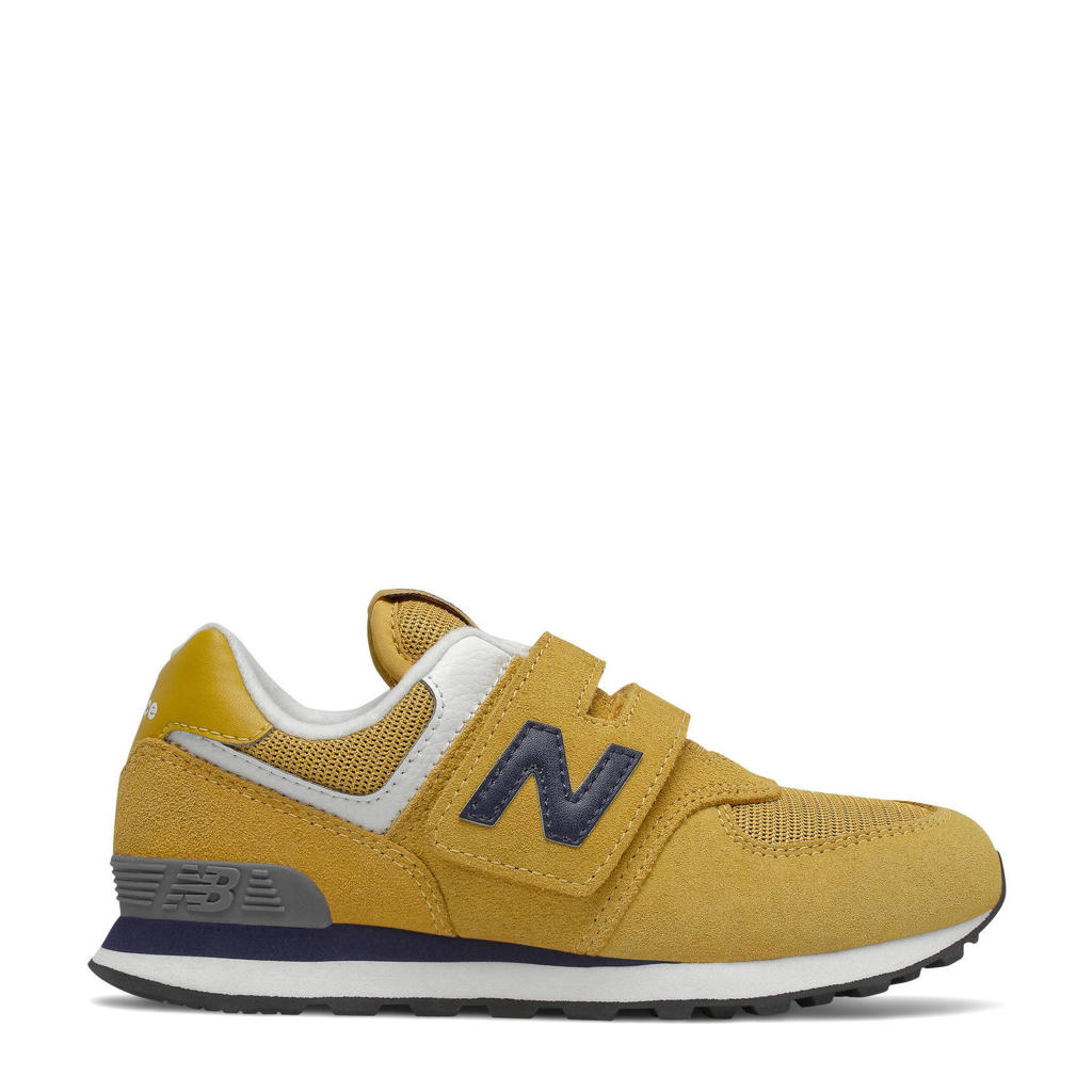 New Balance 574  sneakers geel/grijs