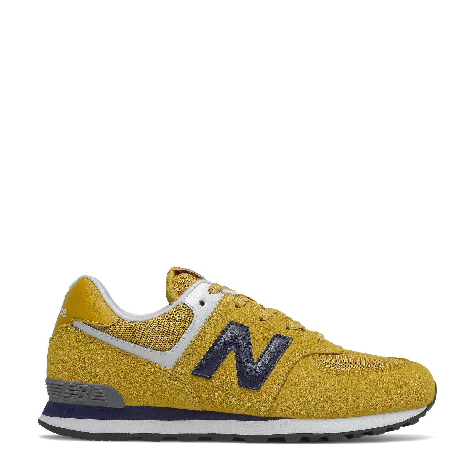 New Balance 574 sneakers geel/blauw | wehkamp