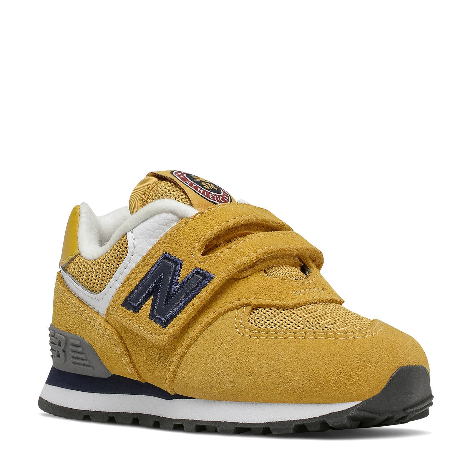 New Balance 997 sneakers donkerblauw/grijs/geel - Schoenen.nl