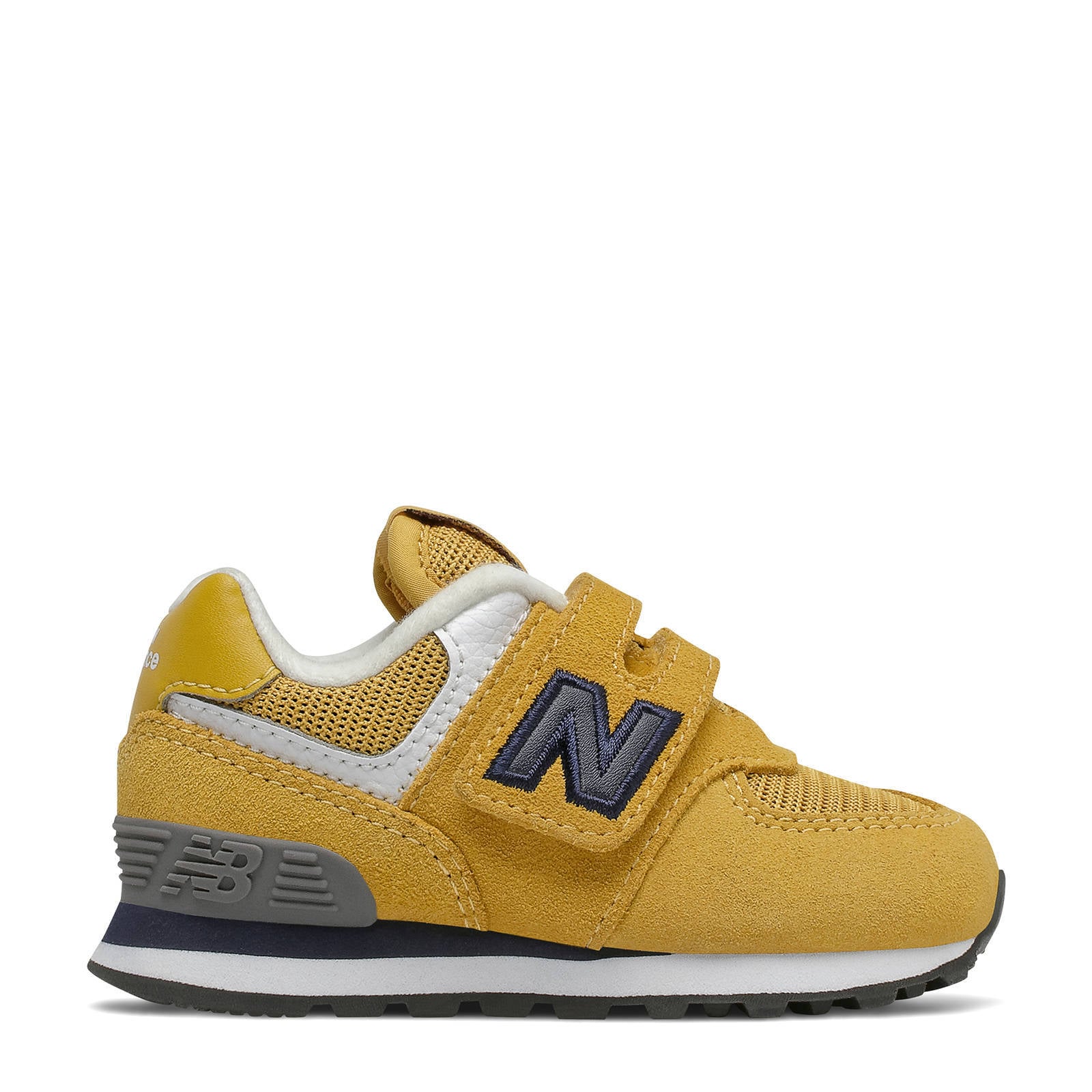 New Balance 574 sneakers geel/grijs | wehkamp