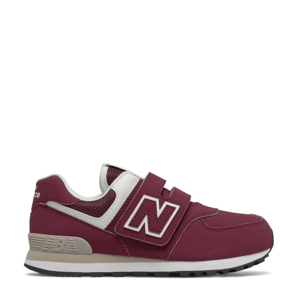New Balance 574  sneakers donkerrood