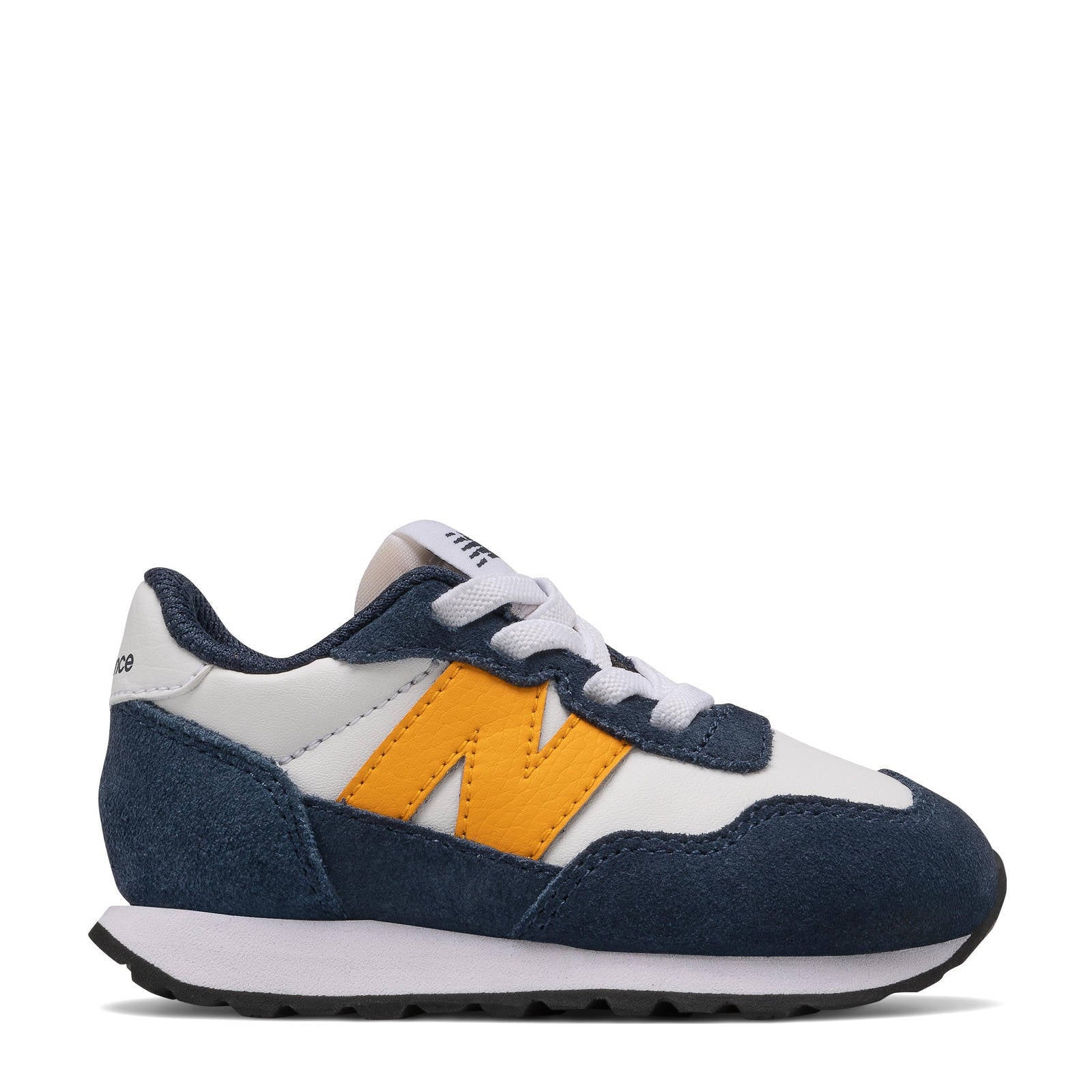 New Balance 237 sneakers donkerblauw/wit/geel | wehkamp