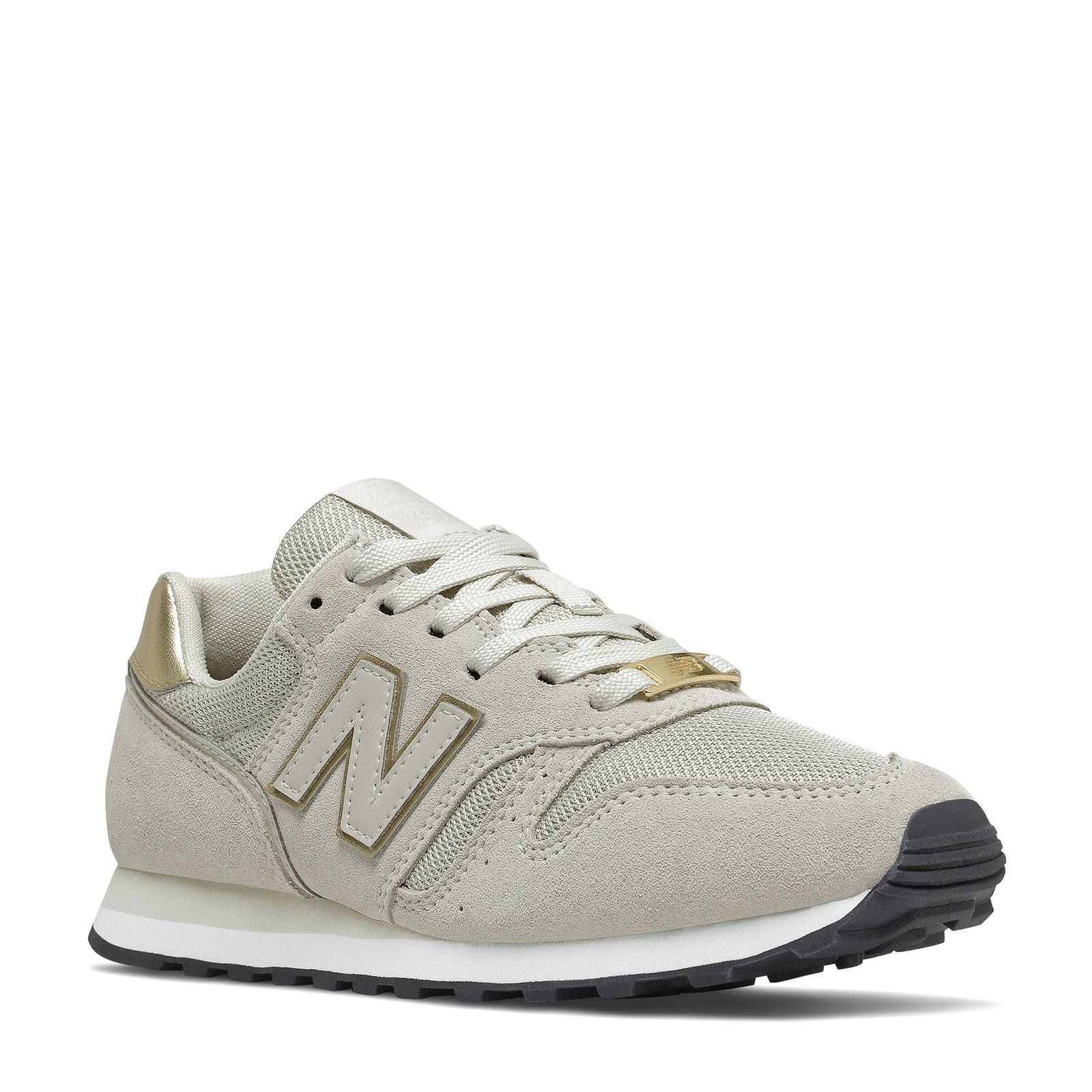 new balance wit met goud