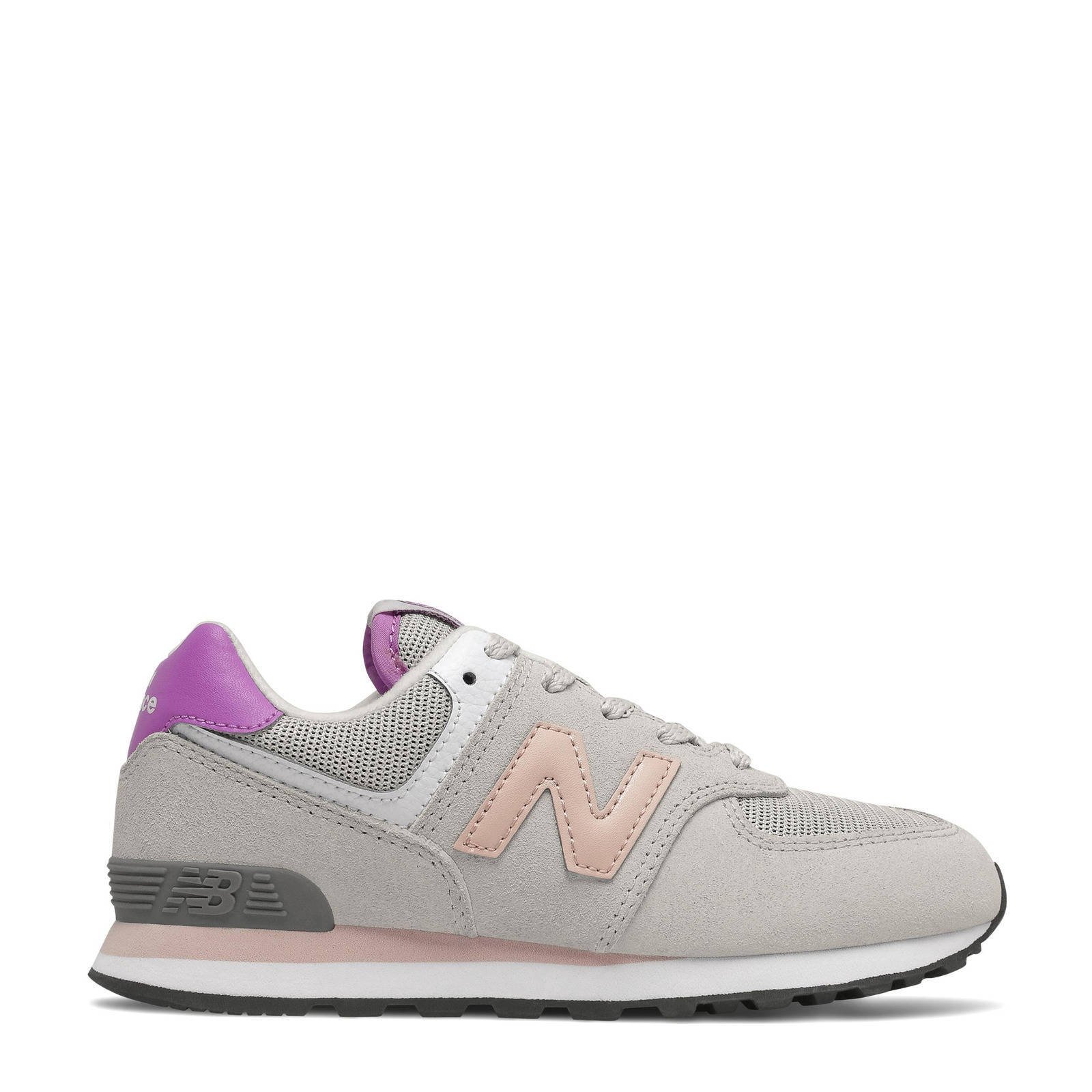 new balance grijs met roze