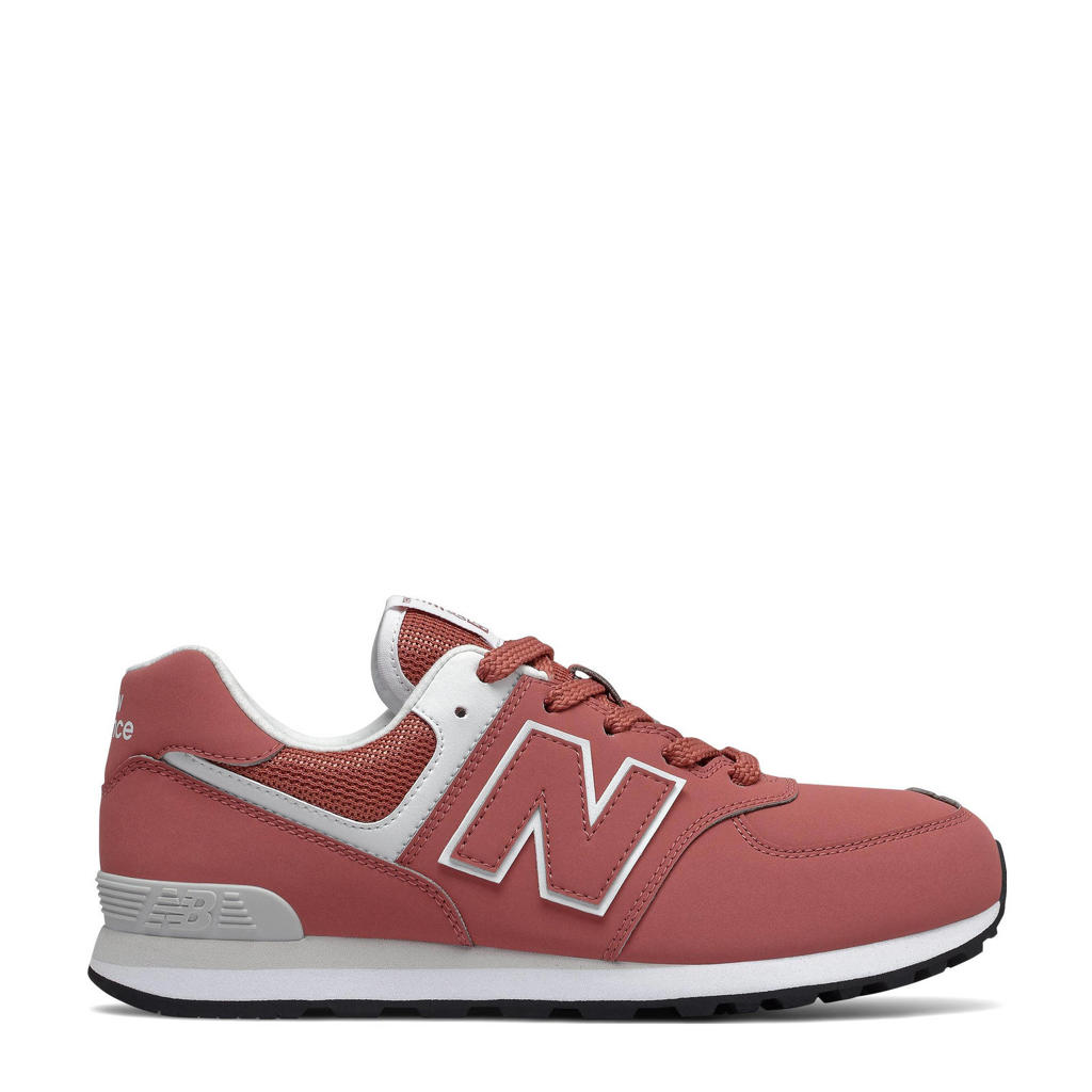 New Balance 574  sneakers roze/wit