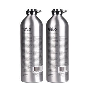 kruik aluminium (set van 2)