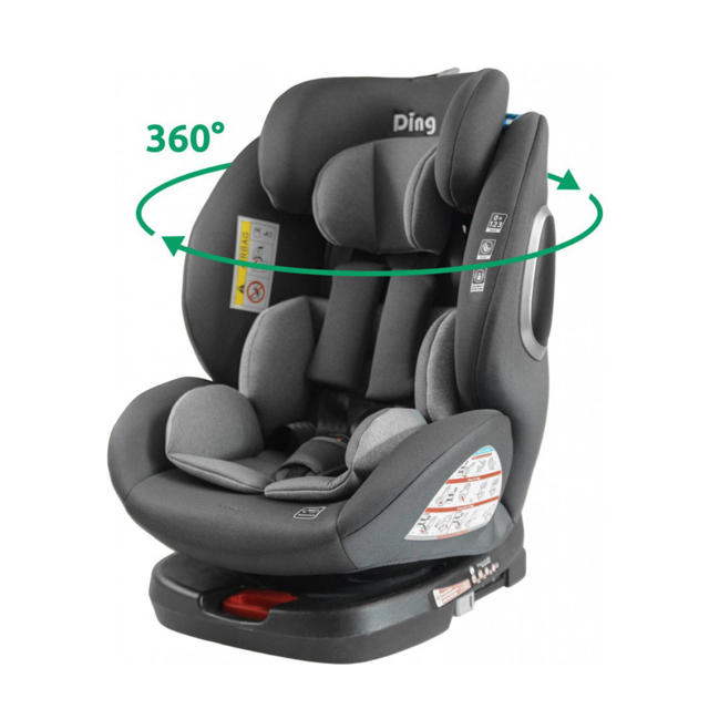 Verdorie Vooruitzien Jeugd Ding autostoel Cruz Isofix 0-36 kg GR.0/1/2/3 Donker Grijs | wehkamp