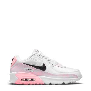 Air Max 90 sneakers wit/zwart/lichtroze