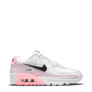 Air Max 90 sneakers wit/zwart/lichtroze