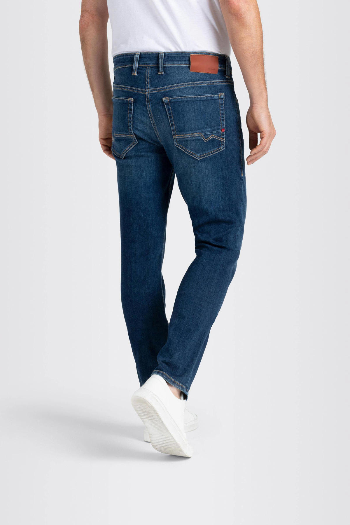 MAC Slim Fit Jeans Uomo - Cotone E Lyocell, Vita Media, Lunghezza Alla Caviglia, Colore Unit