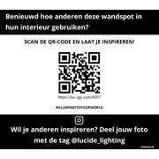 thumbnail: Lucide AXI - Wandspot Badkamer - LED - 2x3,5W 2700K - IP54 - Zwart