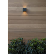 thumbnail: Lucide AXI - Wandspot Badkamer - LED - 2x3,5W 2700K - IP54 - Zwart