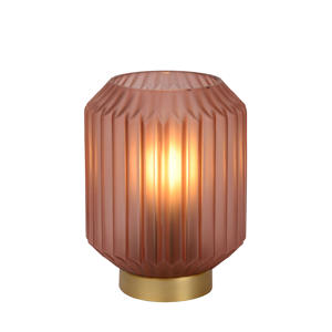 SUENO - Tafellamp - Ø 13 cm - 1xE14 - Roze
