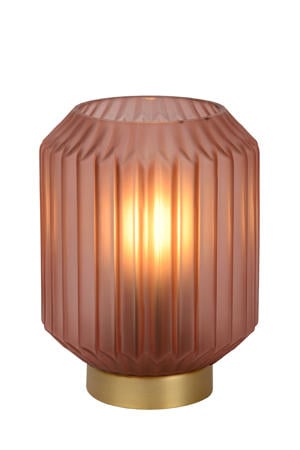 SUENO - Tafellamp - Ø 13 cm - 1xE14 - Roze