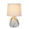 Lucide MARMO - Tafellamp - Ø 16 cm - 1xE14 - Wit