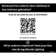 thumbnail: Lucide EXTRAVAGANZA CHIMP - Tafellamp - Ø 30 cm - 1xE14 - Zwart