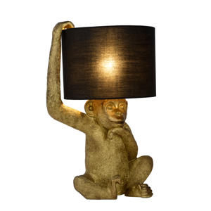 EXTRAVAGANZA CHIMP - Tafellamp - Ø 30 cm - 1xE14 - Zwart
