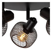 thumbnail: Lucide MAREN - Plafondspot - Ø 37 cm - 3xE14 - Zwart