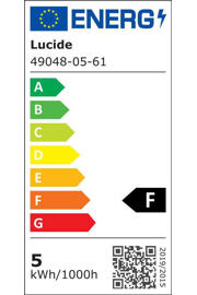 thumbnail: Lucide G80 - Filament lamp - Ø 8 cm - LED Dimb. - E27 - 1x5W 2700K - Opaal