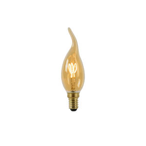 CT35 - Filament lamp - Ø 3,5 cm - LED Dimb. - E14 - 1x3W 2200K - Amber