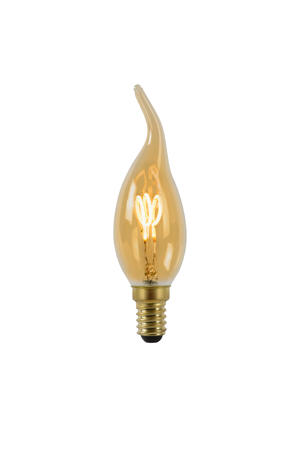 CT35 - Filament lamp - Ø 3,5 cm - LED Dimb. - E14 - 1x3W 2200K - Amber 