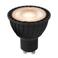 Lucide MR16 - Led lamp - Ø5 cm - LED Dimb. - GU10 - 1x5W 2200K/2700K - 3 StepDim - Zwart