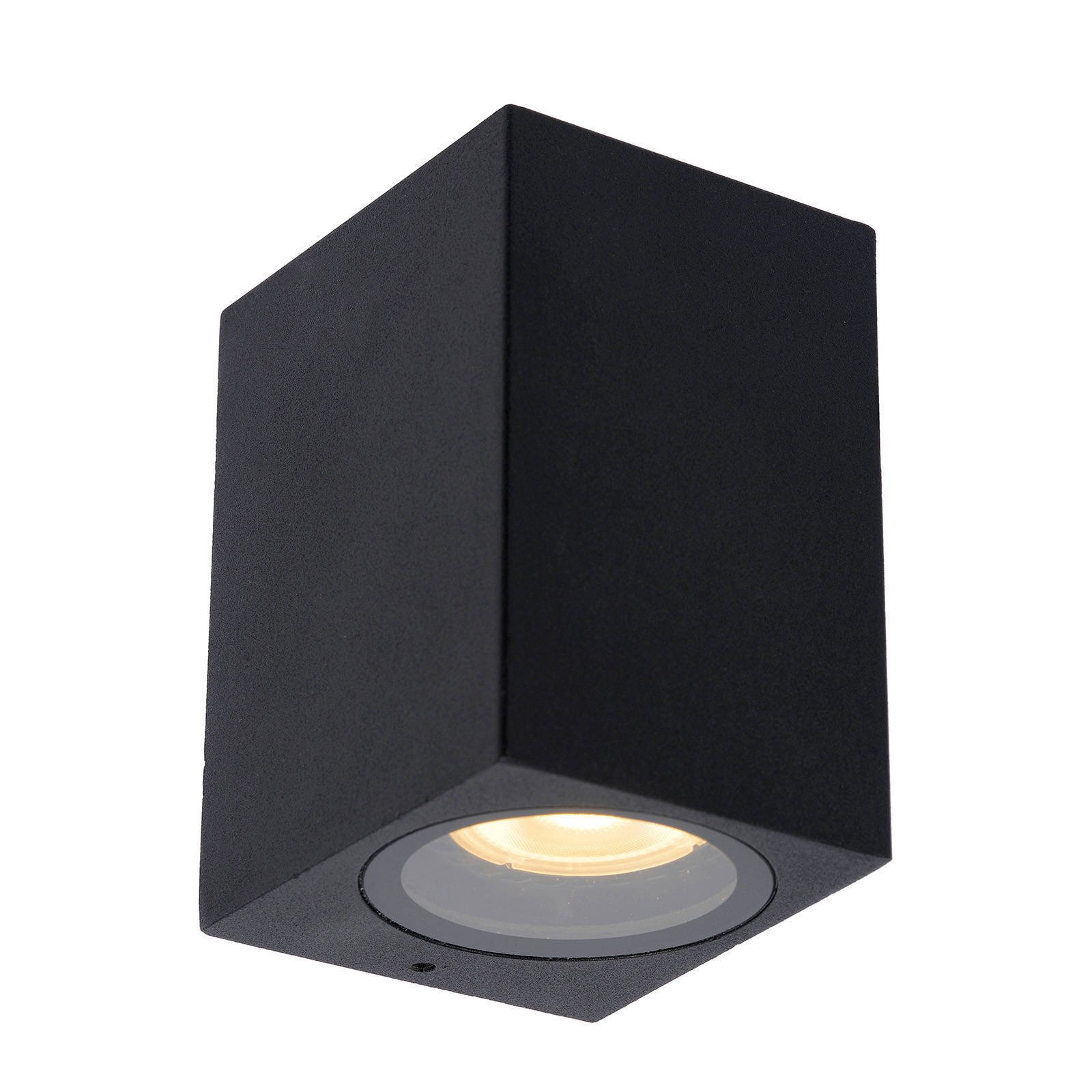Lucide Zaro Wandspot Buiten 1xgu10 Ip44 Zwart
