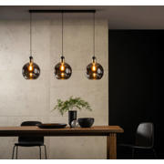 thumbnail: Lucide JULIUS - Hanglamp - 3xE27 - Fumé