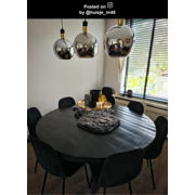 thumbnail: Lucide JULIUS - Hanglamp - 3xE27 - Fumé