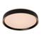 Lucide NURIA - Plafonnière - Ø 40 cm - LED Dimb. - 1x24W 2700K - 3 StepDim - Zw