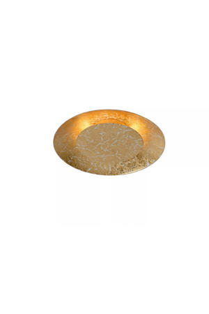 FOSKAL - Plafonnière - Ø 21,5 cm - LED - 1x6W 2700K - Mat Goud / Messing  