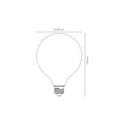 thumbnail: Lucide G125 - Filament lamp - Ø 12,5 cm - LED Dimb. - E27 - 1x8W 2700K - 3 Step