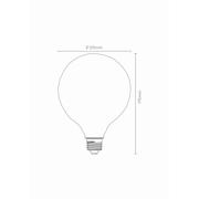 thumbnail: Lucide G125 - Filament lamp - Ø 12,5 cm - LED Dimb. - E27 - 1x8W 2700K - 3 Step