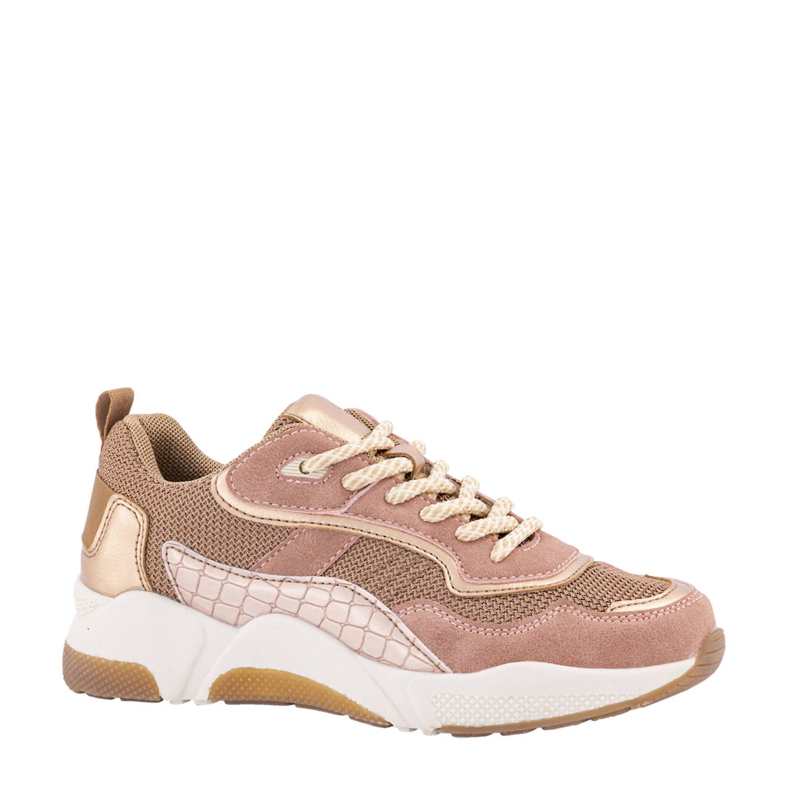 Oxmox chunky sneakers oudroze | wehkamp