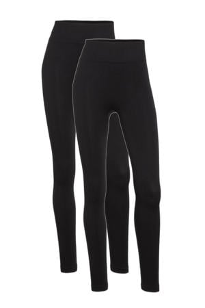legging - zwart (set van 2)