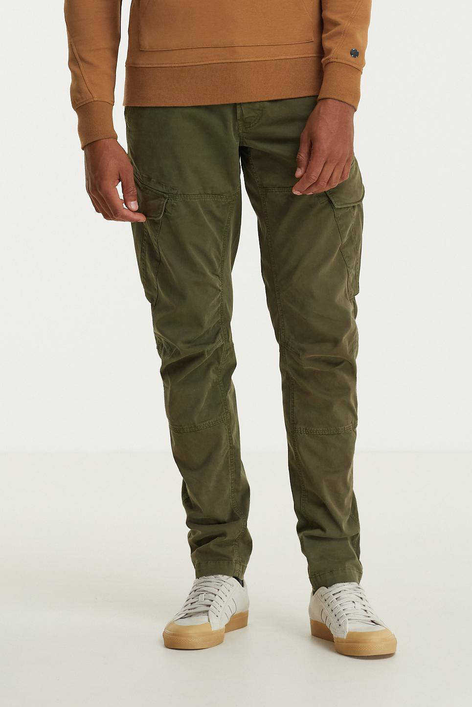 PME Legend regular fit cargobroek 6416 groen | wehkamp