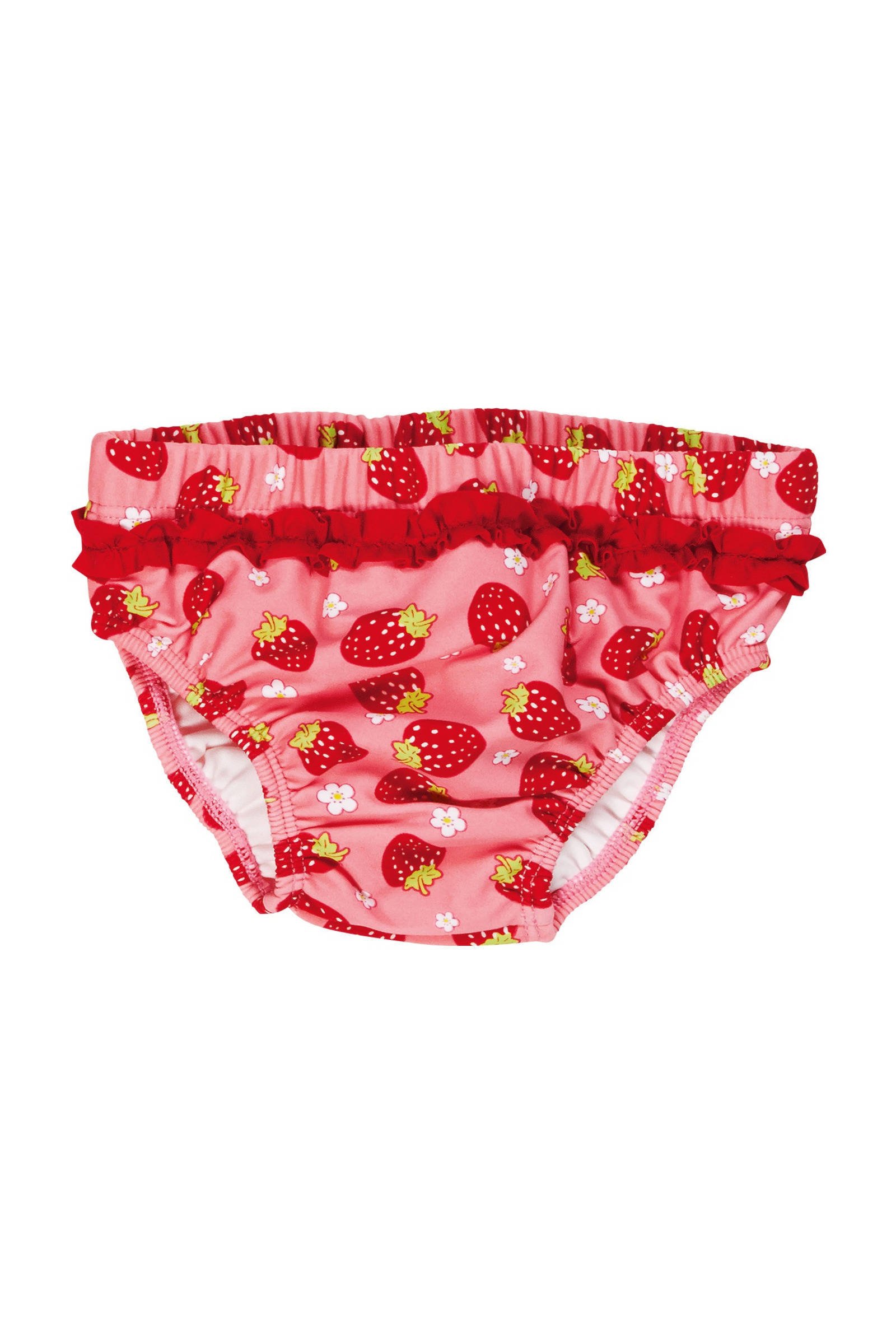 Playshoes zwemluier UV werend roze met aardbeien maat 62/68 online kopen