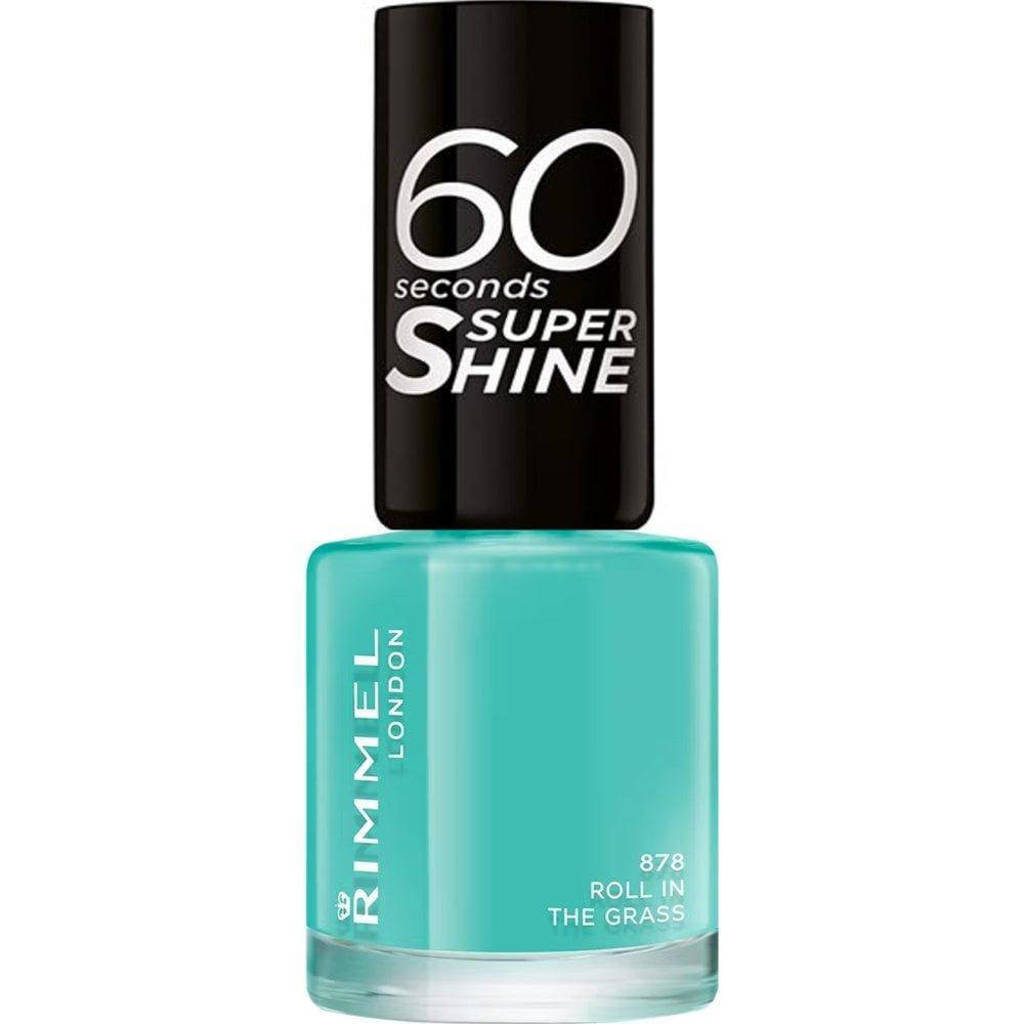 Rimmel London Rimmel London 60 Seconds SuperShine nagellak - 878 Roll in the Grass, 878 Roll In The Grass