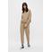 PIECES high waist regular fit sweatpants PCCHILLI lichtbruin