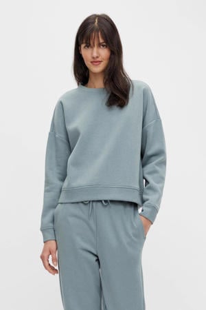 sweater PCCHILLI grijsgroen
