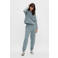 PIECES sweater PCCHILLI grijsgroen
