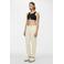 PIECES high waist regular fit sweatpants PCCHILLI zachtgeel