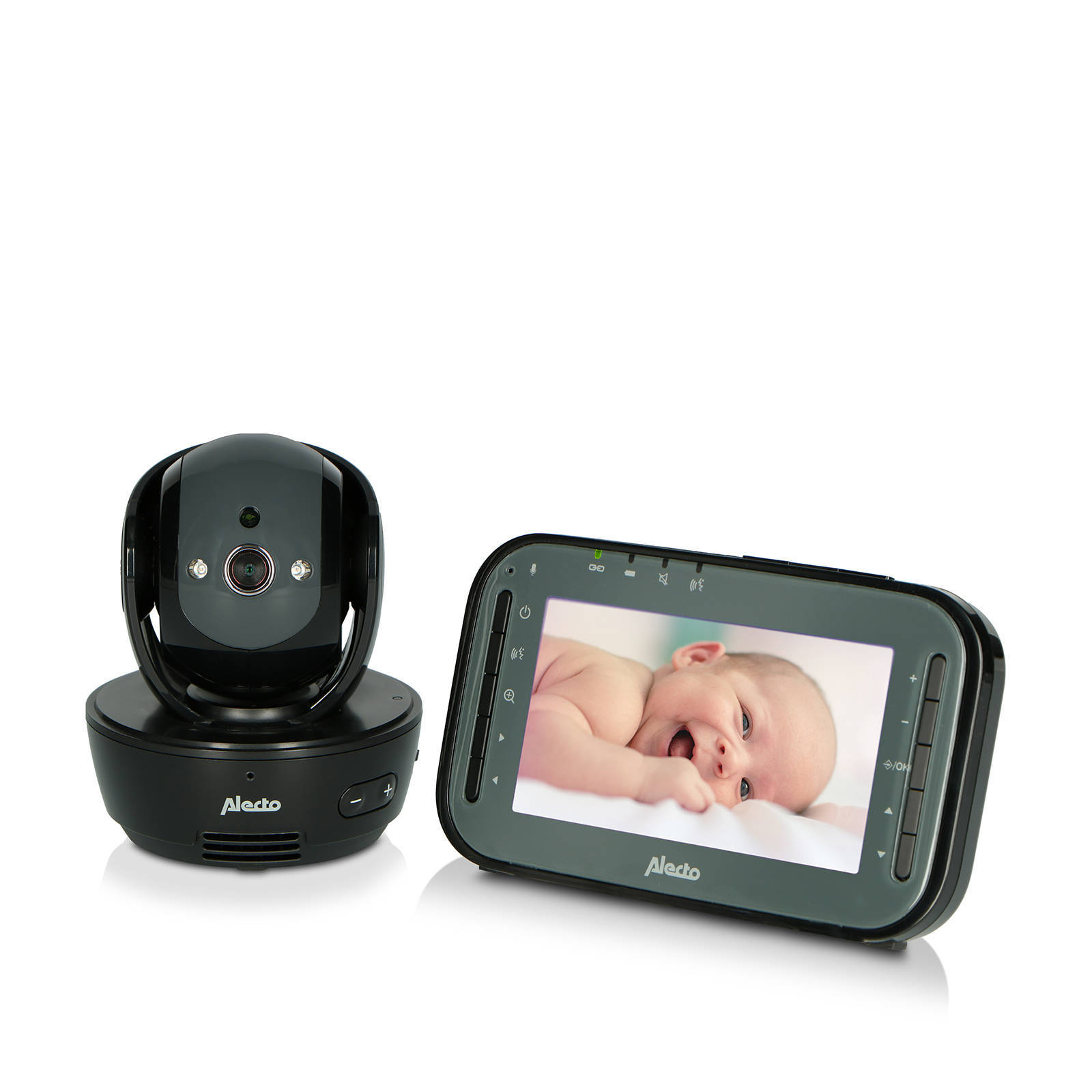 Alecto DVM200BK babyfoon met camera en 4.3' kleurenscherm Zwart online kopen