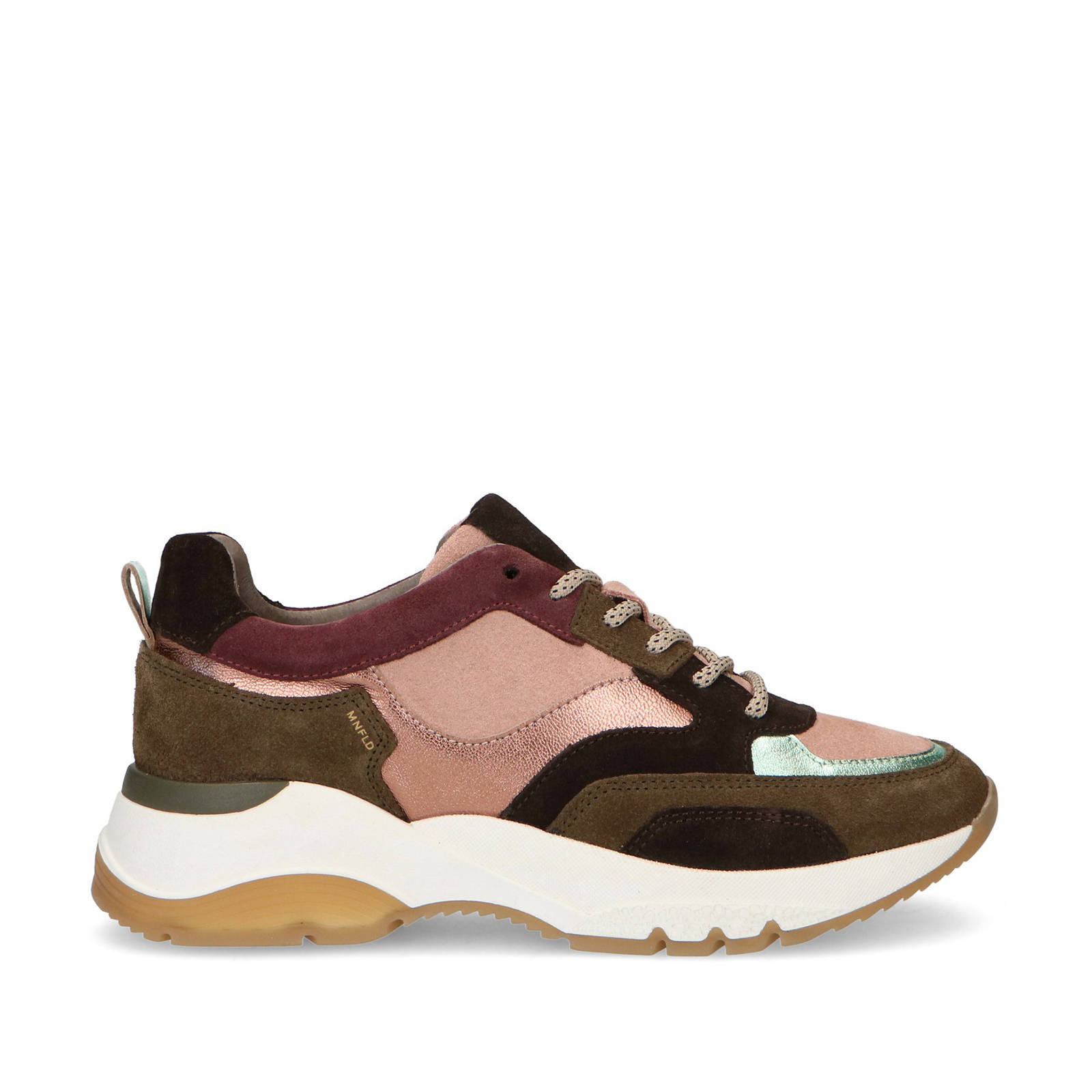 Hogan Dames Sneakers Oud roze combi Hyperactive | Van den Assem