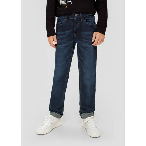 s.Oliver regular fit jeans dark denim afbeelding