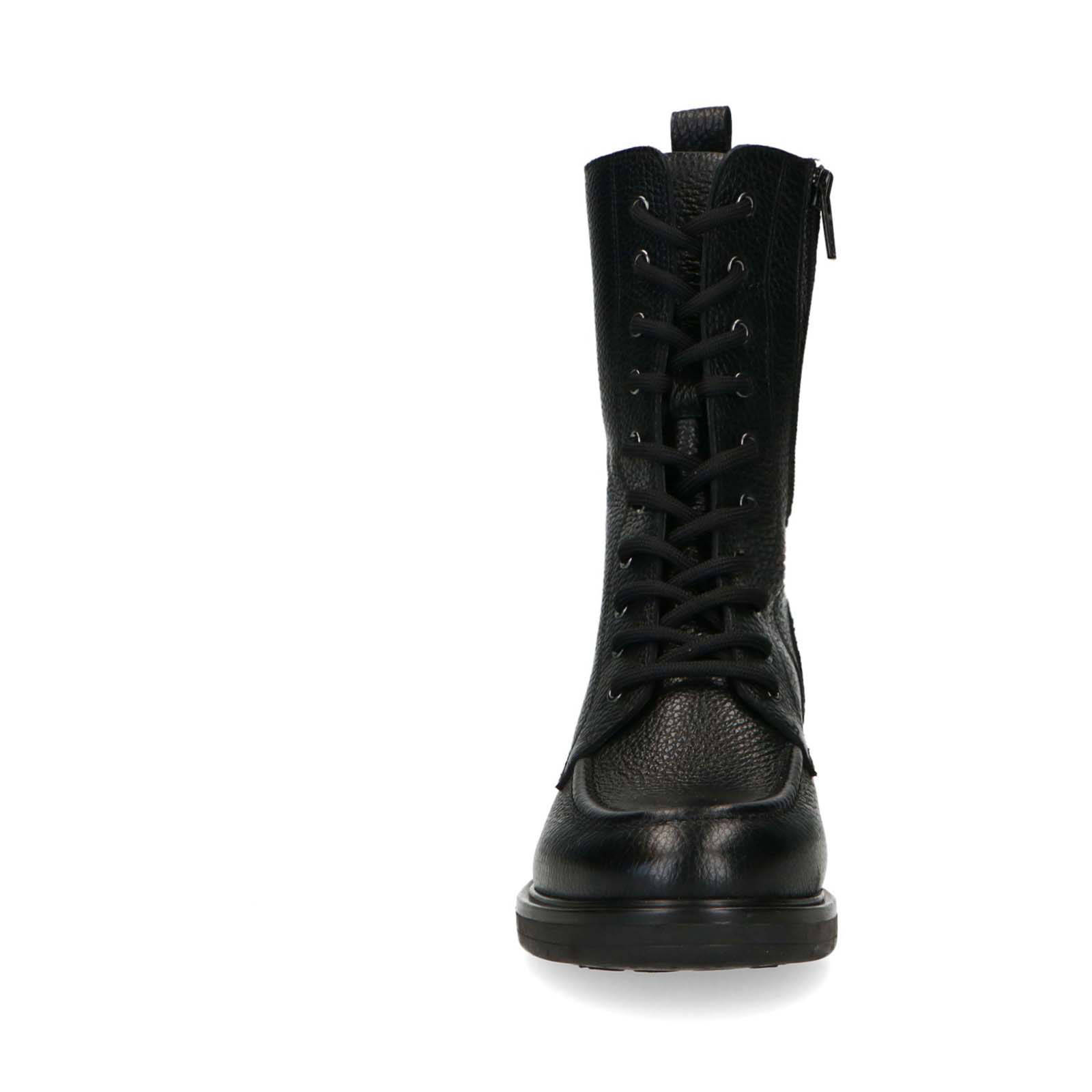 Zwarte Manfield Veterboots online kopen? Vergelijk op Schoenen.nl