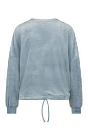 thumbnail: Hunkemöller velours sweater lichtblauw