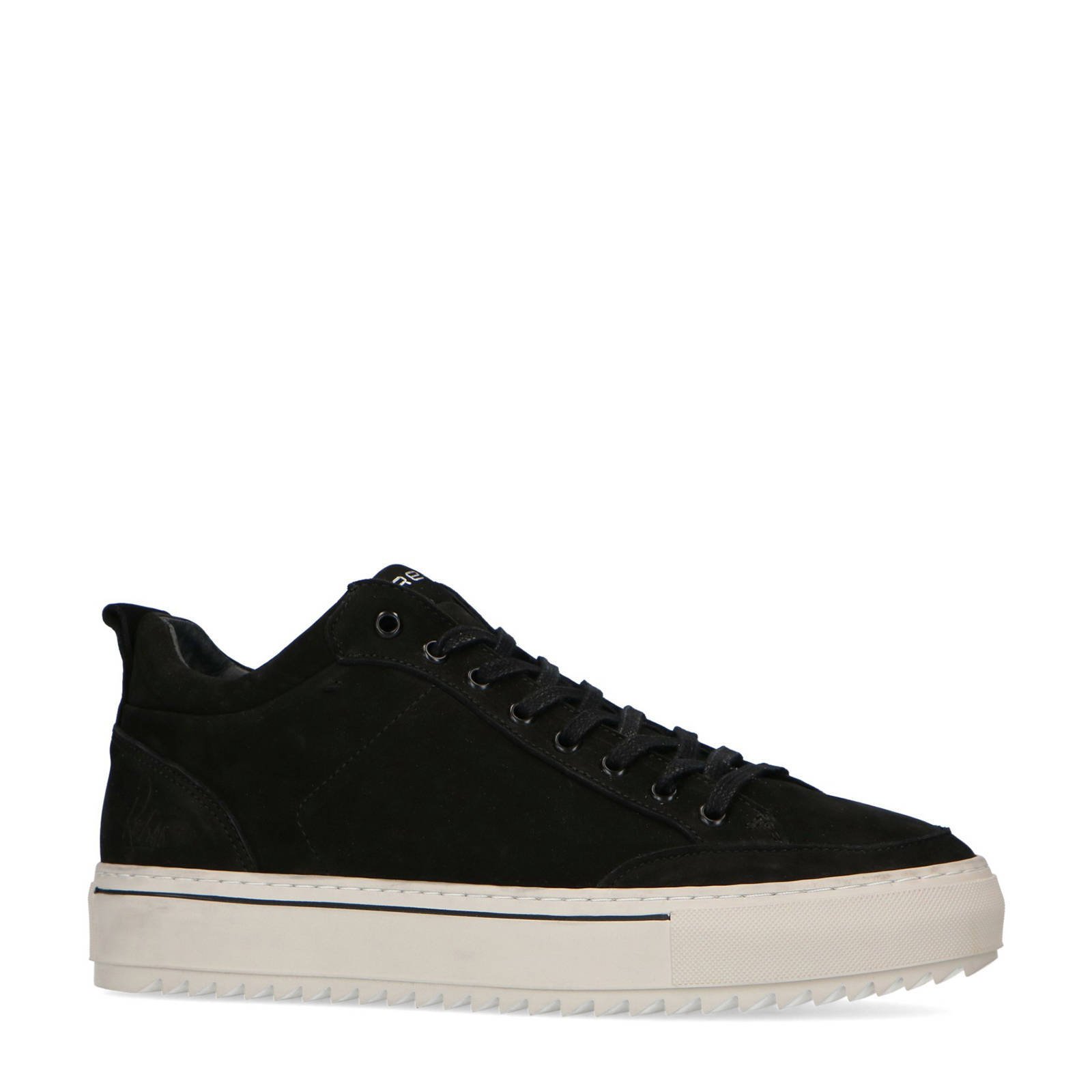 Zwarte suede 2025 sneakers heren